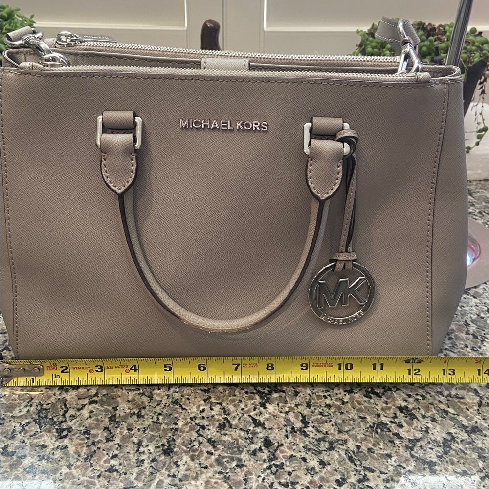 Michael Kors Sutton Saffiano Leather Satchel/Crossbody - Picture 15 of 17